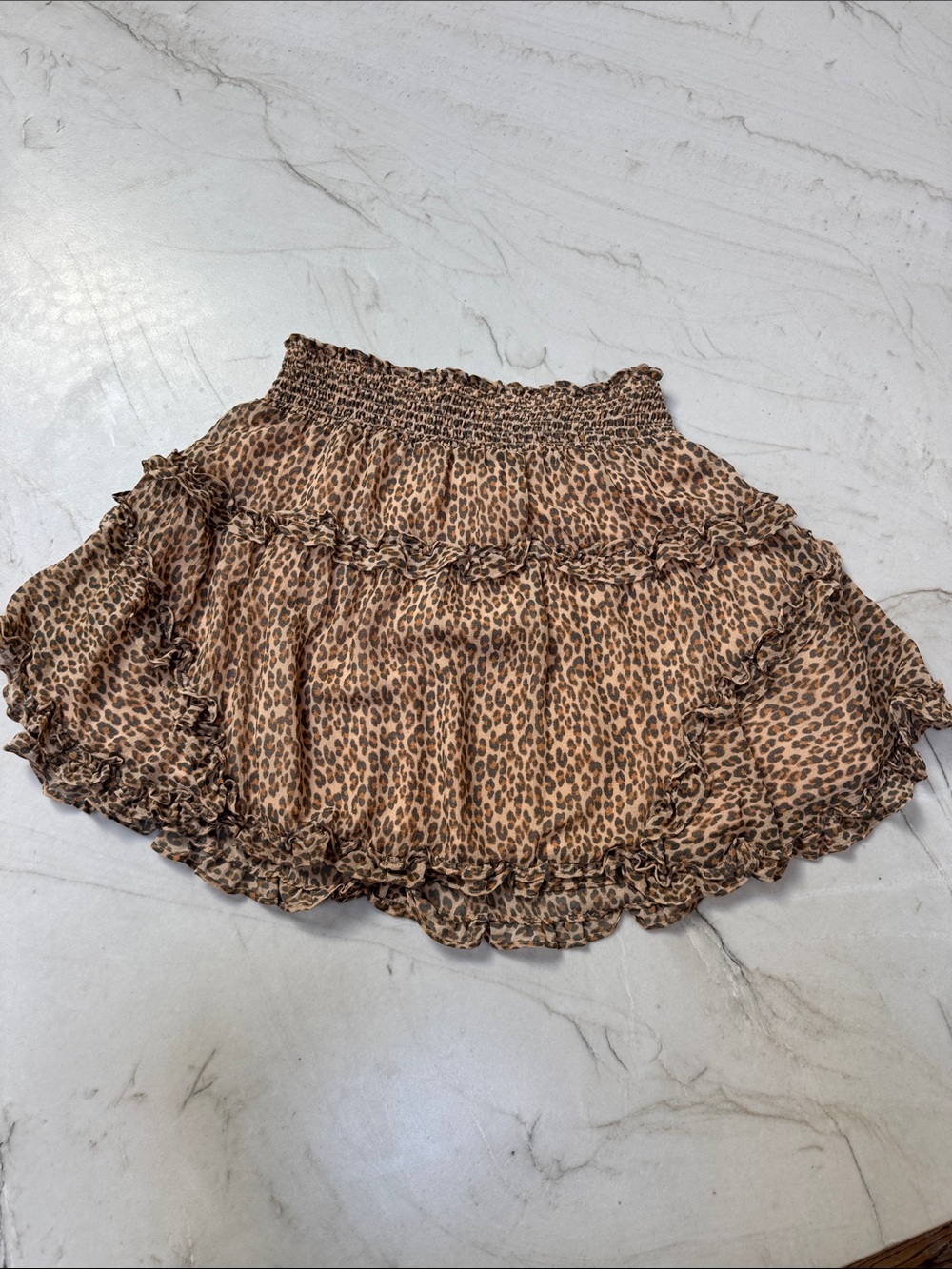 Urban Outfitters Leopard Mini Skirt